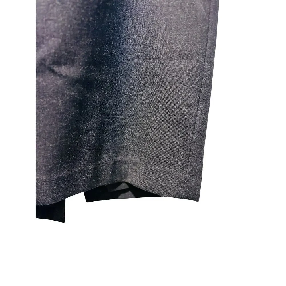 The Limited Pencil Skirt Size 0 Navy Blue Career Office Stretch Side Zip